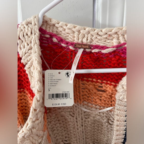 Free People Multicolor Patchwork Cardigan - Picture 4 of 5